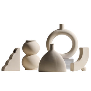 Keramické vázy v severském stylu, hand-made, různé druhy