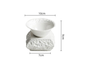 Henan dezertní miska porcelánová, 2 druhy