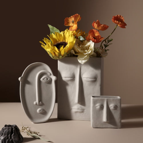 Keramické vázy, různé druhy